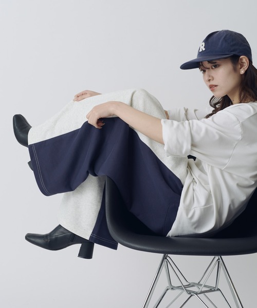 Lui's（ルイス） ワイドパンツ パンツ 「WEB限定」配色スウェット