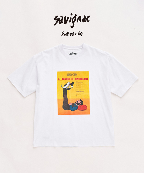 417 EDIFICE（フォーワンセブンエディフィス） tシャツ SAVIGNAC×417