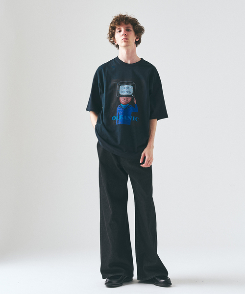 417 EDIFICE（フォーワンセブンエディフィス） tシャツ SAVIGNAC×417