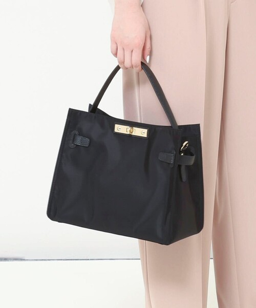 NOLLEY'S（ノーリーズ） トートバッグ HINERIナイロンスクエアバッグM