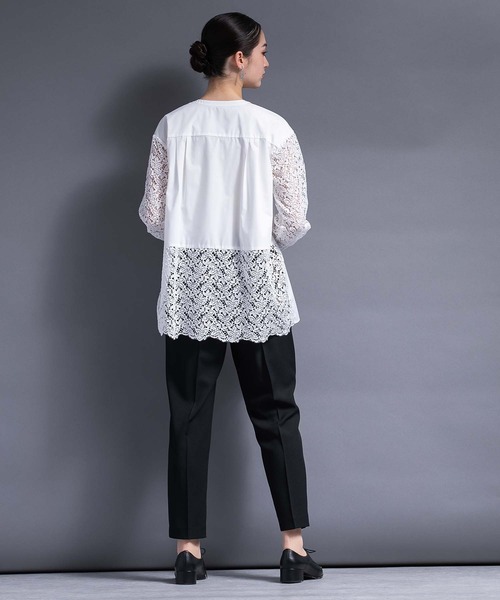 「RAW FUDGE」 長袖ブラウス M ブラック レディース_画像9