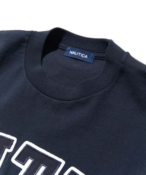 「NAUTICA」 半袖Tシャツ X-LARGE ネイビー メンズ_画像5