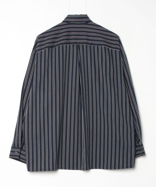 「Lui's」 長袖シャツ SMALL ネイビー メンズ_画像2