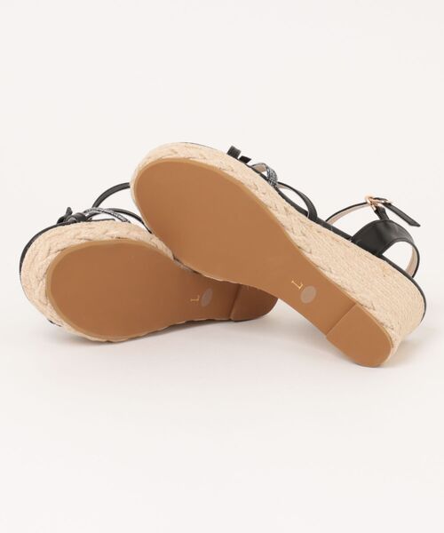 シュープラザ（SHOEPLAZA） サンダル 「maaRu」ウェッジソールサンダル