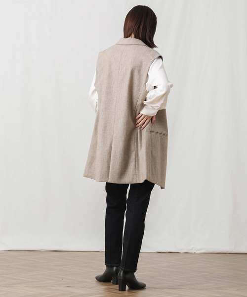 「Gready Brilliant」 「Aude F」長袖ブラウス 38 アイボリー レディース_画像6