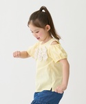 tシャツ リボンオフショルTシャツ キッズ 子...の詳細画像3