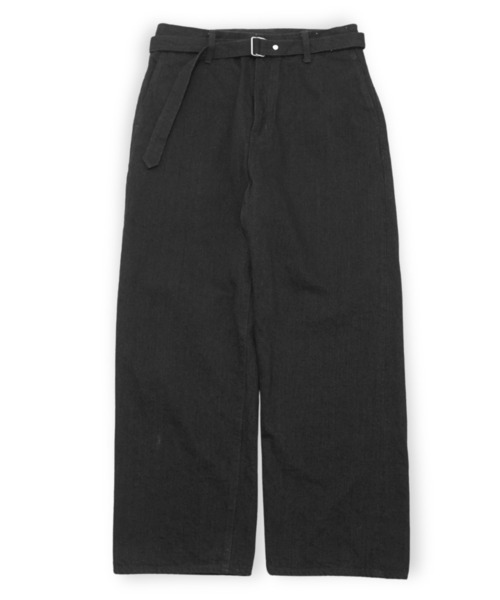 ジーンズ 「YOKO SAKAMOTO」 BELTED TROUSERS メンズ レディースの画像