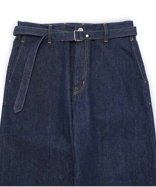 ジーンズ 「YOKO SAKAMOTO」 BELTED TROUSERS メンズ レディースの画像