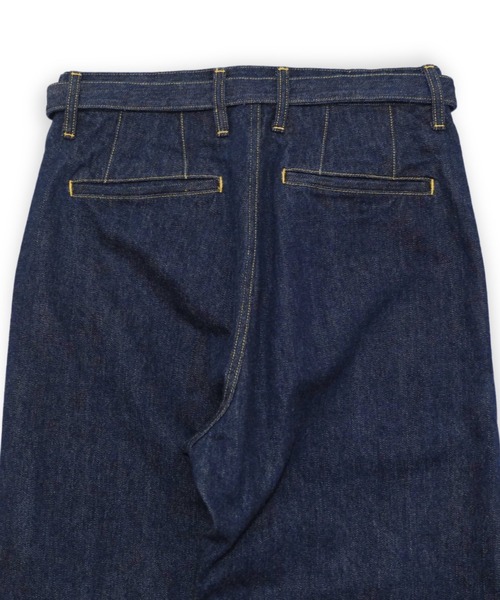 ジーンズ 「YOKO SAKAMOTO」 BELTED TROUSERS メンズ レディースの画像