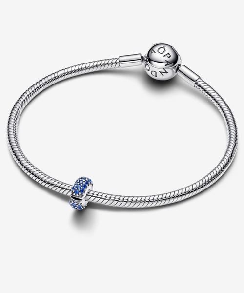 PANDORA（パンドラ） チャーム ロイヤルブルー ストーン クリップ