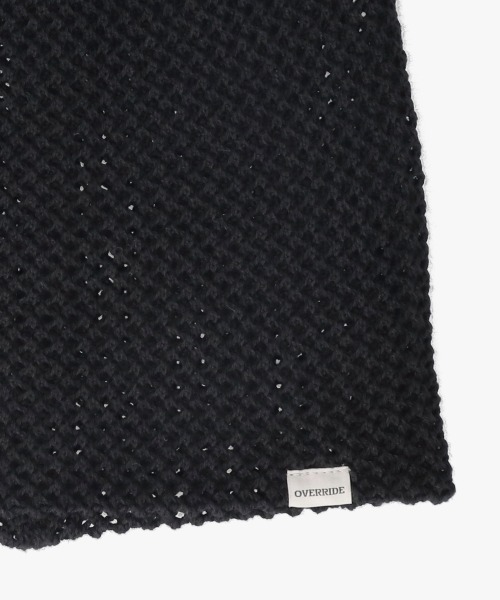 「OVERRIDE」 ニットキャップ 57~59cm レッド メンズ_画像4