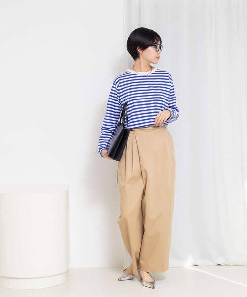 「Rie Miller」 パンツ 38 ベージュ レディース_画像4
