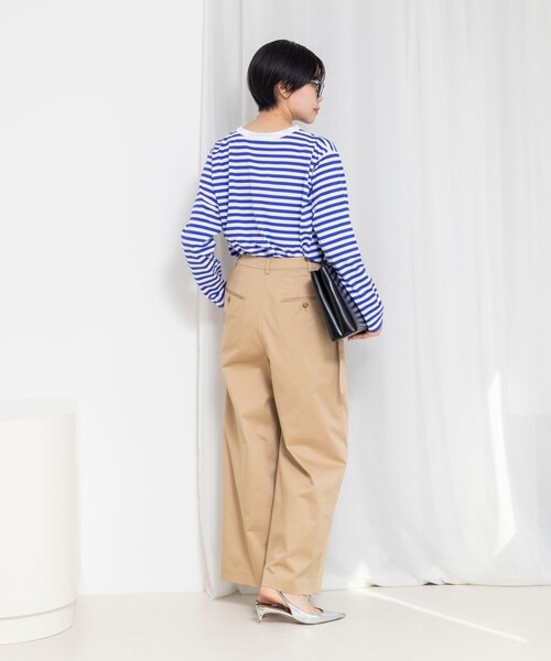 「Rie Miller」 パンツ 38 ベージュ レディース_画像6