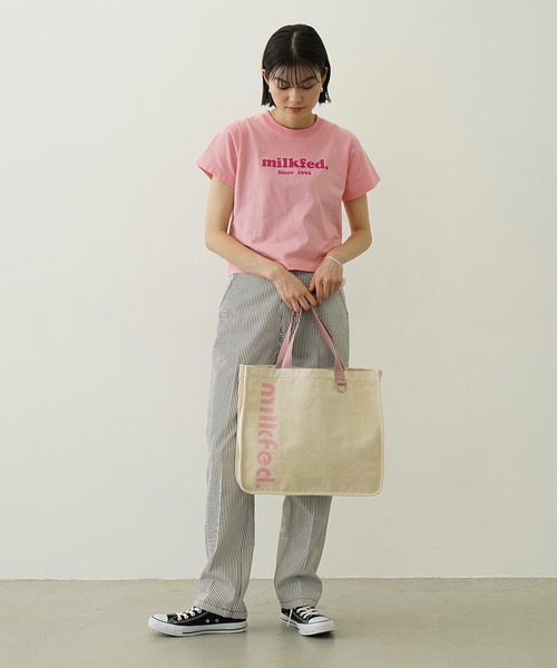 「MILKFED.」 トートバッグ ONE SIZE ブラック レディース_画像4