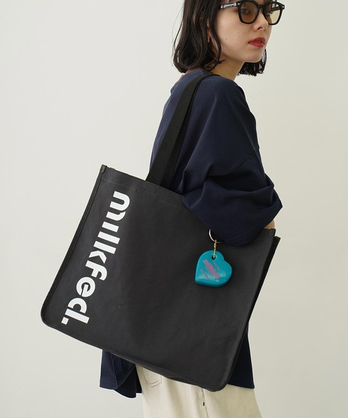 「MILKFED.」 トートバッグ ONE SIZE ブラック レディース_画像9