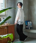 tシャツ 裾レースプリントアソートTシャツ レ...の詳細画像1