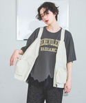 tシャツ 裾レースプリントアソートTシャツ レ...の詳細画像5