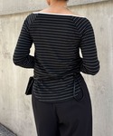 tシャツ オフショルフリースボーダー/ZOZO...の詳細画像4