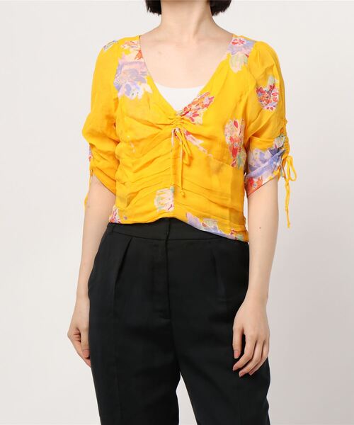 ブラウス シャツ 「W」「Free People」Crop Top Blouse レディース