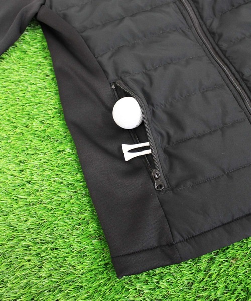 MIW GOLF ブルゾン パンツ セットアップ 裏ボア 定価13万 新品未使用 TopIsm（トップイズム） ゴルフ 裏起毛シャギーボア ダウンゴルフ上下