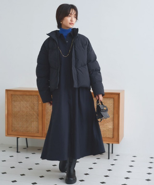 RASW（ラス） シャツワンピース 「RASW」バックフレアシャツワンピース