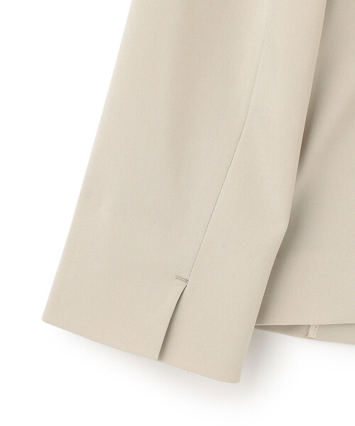 新品タグ付き　ICB　Slick ノーカラージャケット　ベージュ　6　L相当 新品タグ付き ICB Slick ノーカラージャケット ベージュ 6 L相当