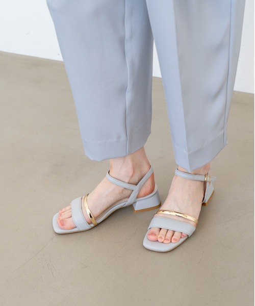 Launa lea サンダル 「25春夏新色登場」ゴールドラインスクエア