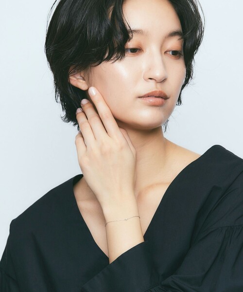 ※FishingSY Jouete K10 ダイヤモンド ブレスレット Jouete（ジュエッテ） ブレスレット K10WG ダイヤモンド ブレスレット