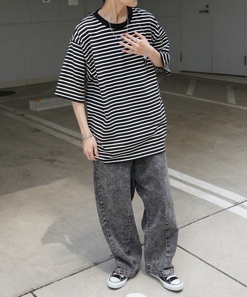 【美品/人気商品】CASTELBAJAC×BETTYPOP　半袖ローネックシャツ 新品 CASTELBAJAC×BETTYPOP 半袖ローネックシャツお 手頃 価格