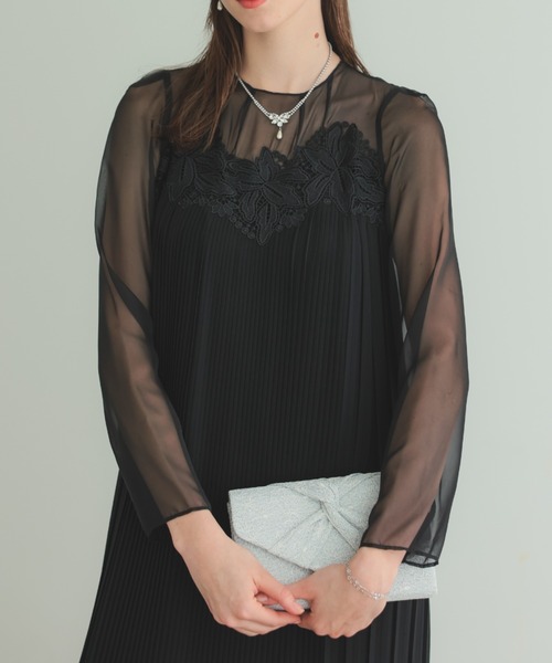 Dorry Doll ドレス ランダムプリーツショートドレス : ZOZOTOWN