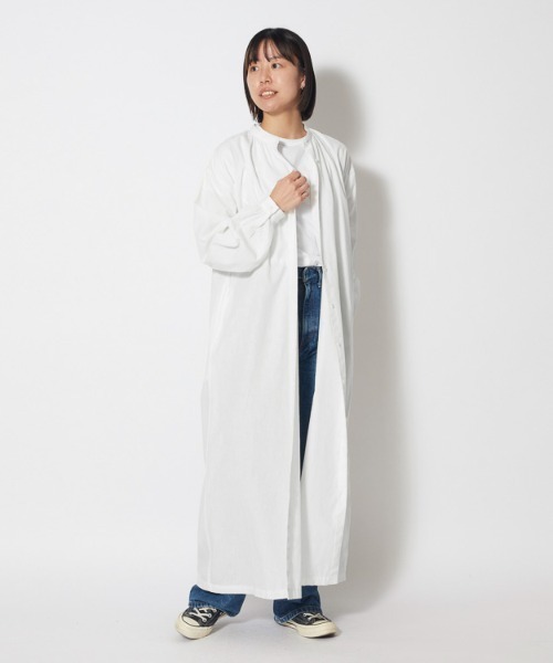 snow peak（スノーピーク） シャツワンピース OG Cotton Poplin Shirt