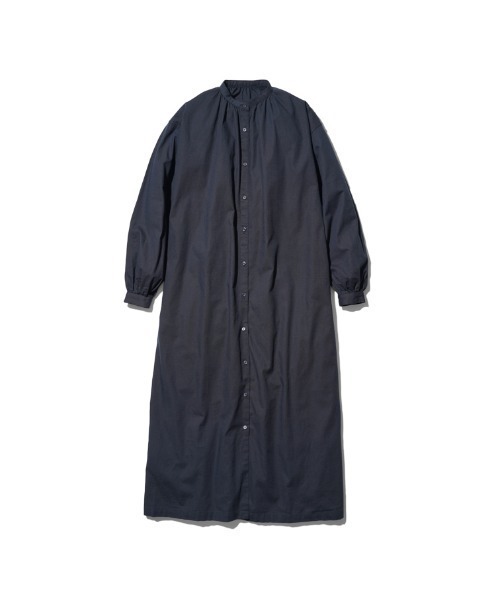 peakスノーピーク コットン シルク プルオーバー長袖ロングシャツ L snow peak（スノーピーク） シャツワンピース OG Cotton Poplin Shirt