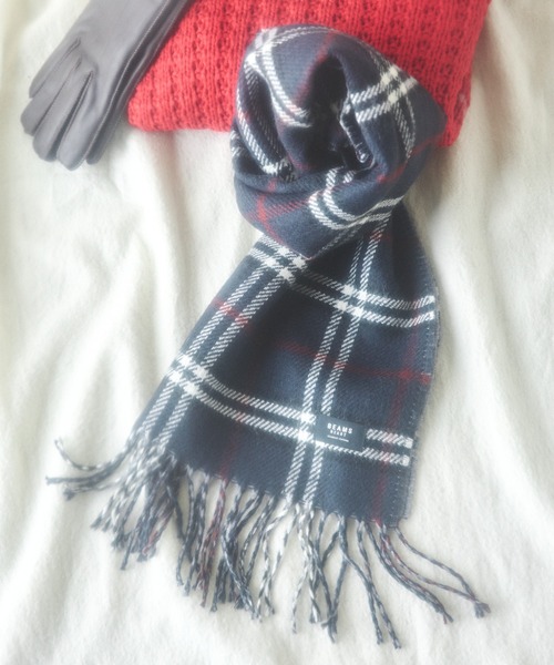 BEAMS HEART（ビームス ハート） マフラー 「ユニセックス」アクリル