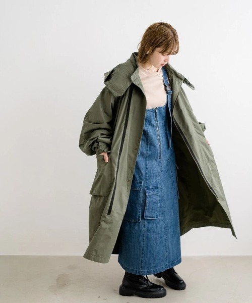 go slow caravan コート アウター Cotopone/コトポーネ ボリューム 
