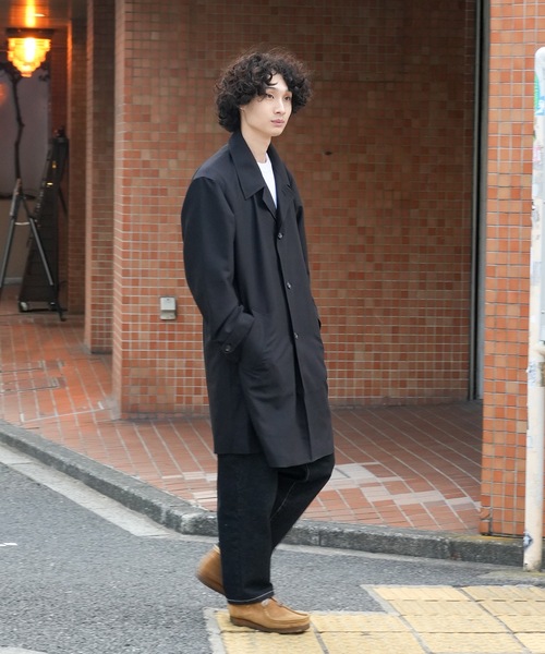 【関税込み】ERL ブルー スタンドカラー シアリングジャケット JRD × FIELD SEVEN コラボモデル 撥水ストレッチ カバーオール