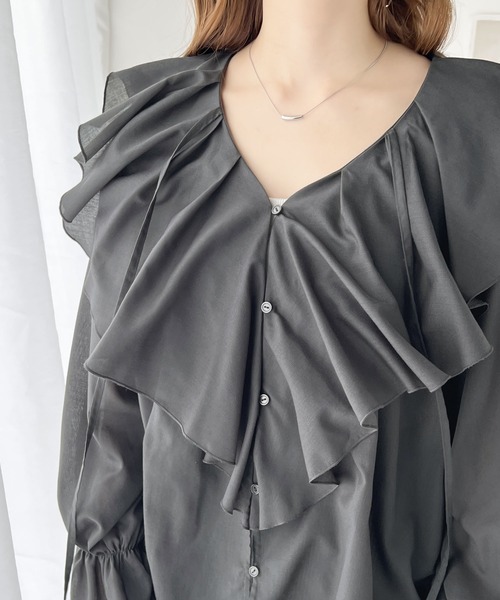 Classic Frillフード付ブラウス Classic Frillフード付ブラウス