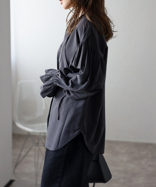 Bonjour Sagan（ボンジュールサガン） ブラウス シャツ 前後2WAY袖