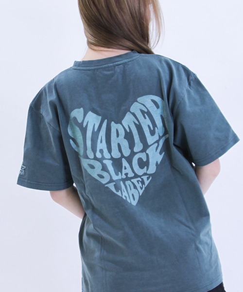 STARTER tシャツ ハートロゴ ピグメントTシャツ / レディース