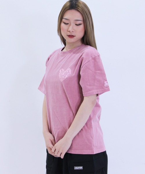 STARTER（スターター） tシャツ ハートロゴ ピグメントTシャツ