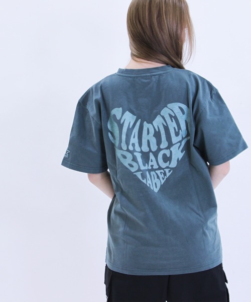STARTER tシャツ ハートロゴ ピグメントTシャツ / レディース