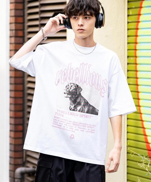 Rocky Monroe（ロッキーモンロー） tシャツ オーバーサイズピグメント