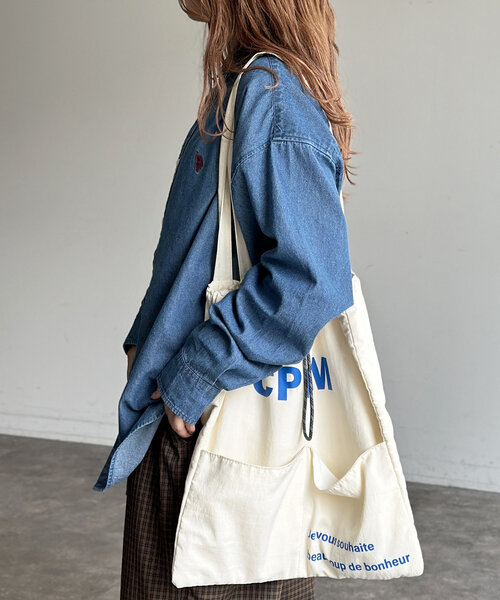 「U.S. POLO ASSN.」 長袖ブラウス X-LARGE ブルー レディース U.S. POLO ASSN. ブラウス シャツ 「U.S. ASSN.」1ポイント刺繍