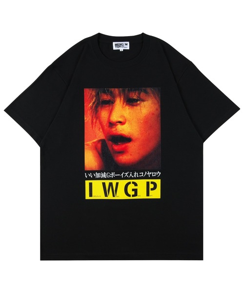 MEDICOM TOY LIFE ENTERTAINMENT tシャツ MLE×I.W.G.P.PHOTO MESSAGE