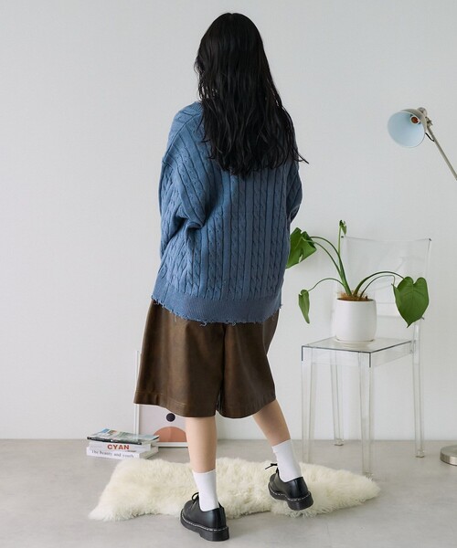 FREAK'S STORE（フリークスストア） ニット セーター ダメージケーブル