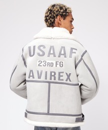 ムートンジャケット ムートンコート TYPE B-3 USAAF / タイプ B-3 / AVIREX / アヴィレックス / ムートンジャケット メ｜ZOZOTOWN Yahoo!店