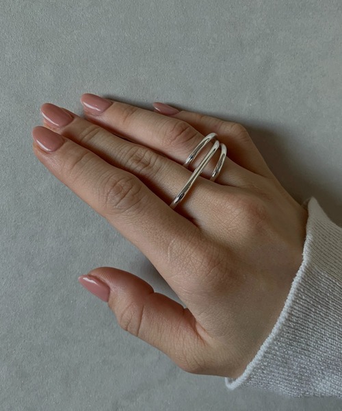 ciite' 指輪 リング ダブルフィンガーリング レディース : ZOZOTOWN