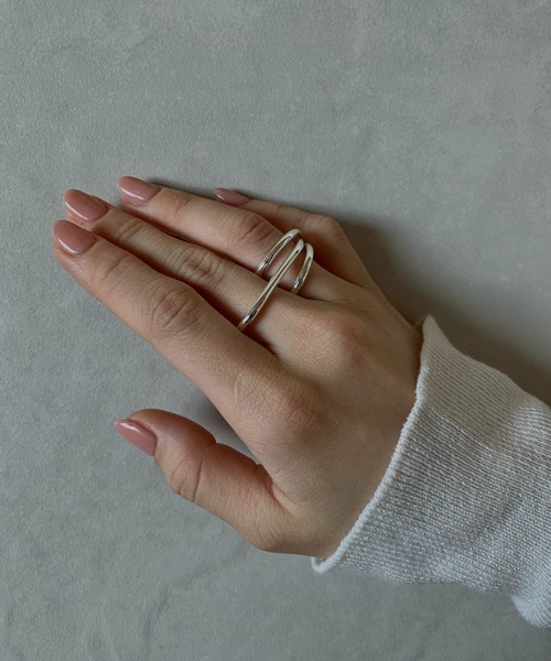 ciite' 指輪 リング ダブルフィンガーリング レディース : ZOZOTOWN