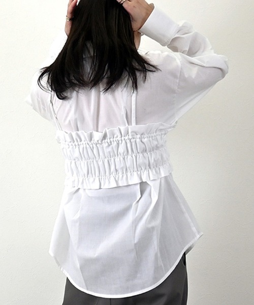 STYLEBLOCK（スタイルブロック） ブラウス シャツ TCブロードビスチェ