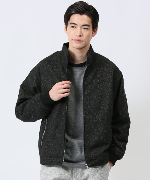 【Alfred Alex】ドロストビッグバルーンパテッドフードブルゾン Alfred Alex（アルフレッドアレックス）の「【Alfred Alex】ドロスト