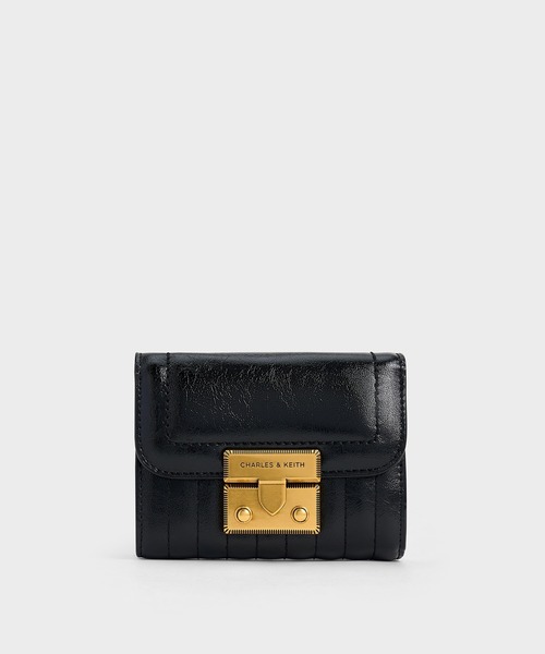 CHARLES&KEITH 財布 CHARLES ＆ KEITH（チャールズ&キース） 財布 Donna ドンナ クリンクル